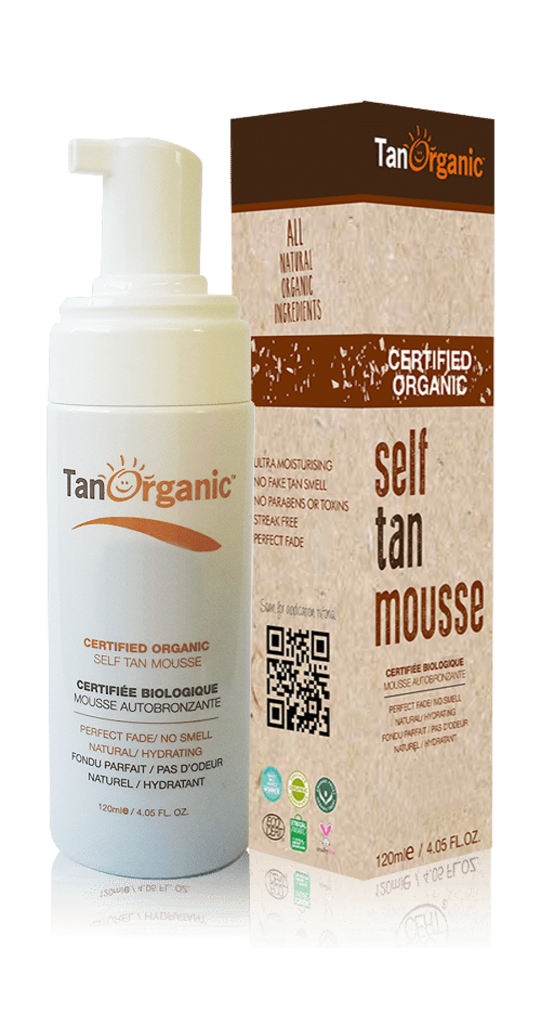 TAN ORGANIC FAKE TAN MOUSSE